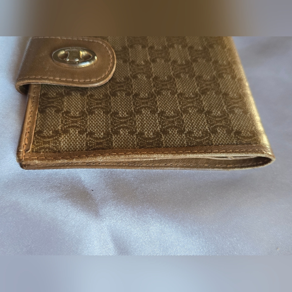 Celine Brown Monogram Wallet - image 6